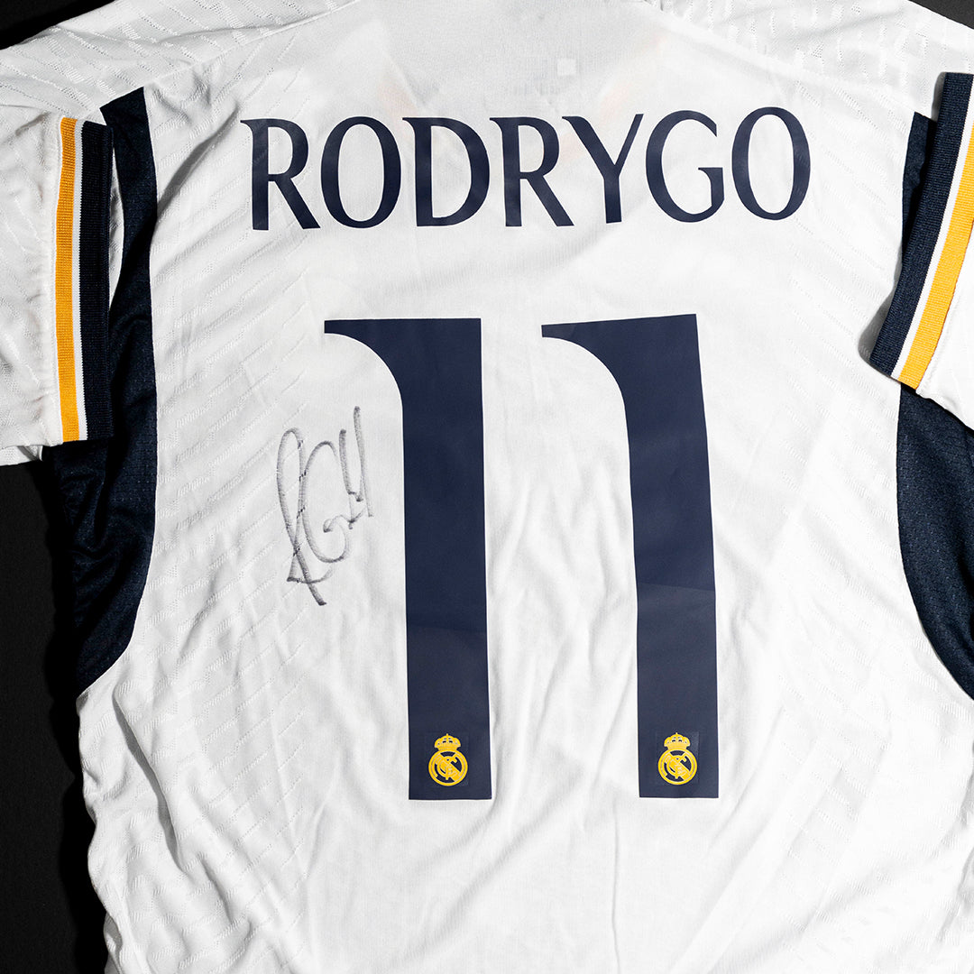 Jersey Firmado Rodrygo - Real Madrid